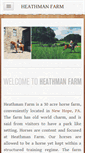 Mobile Screenshot of heathmanfarm.com